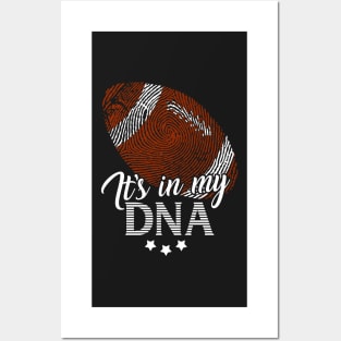 American Football It's In My DNA Funny T-shirt Posters and Art